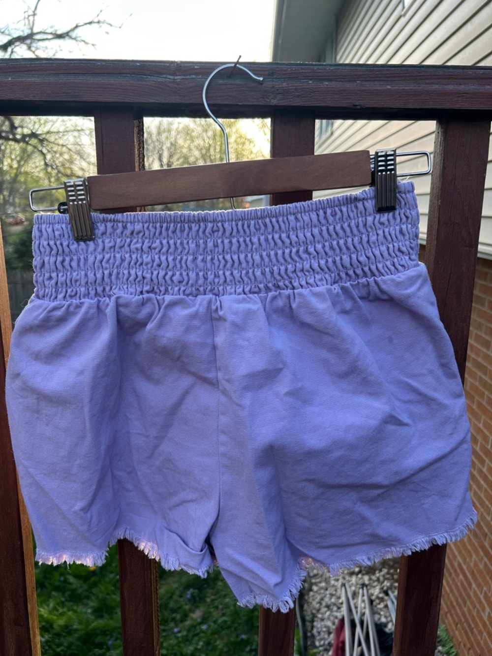 wild fable Lavender Elastic-Waist Shorts